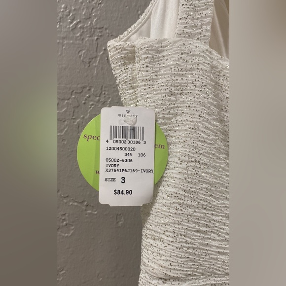 New with tags Windsor Ivory Mermaid Dress - Picture 4 of 4